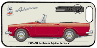 Sunbeam Alpine Series V 1965-68 Phone Cover Horizontal